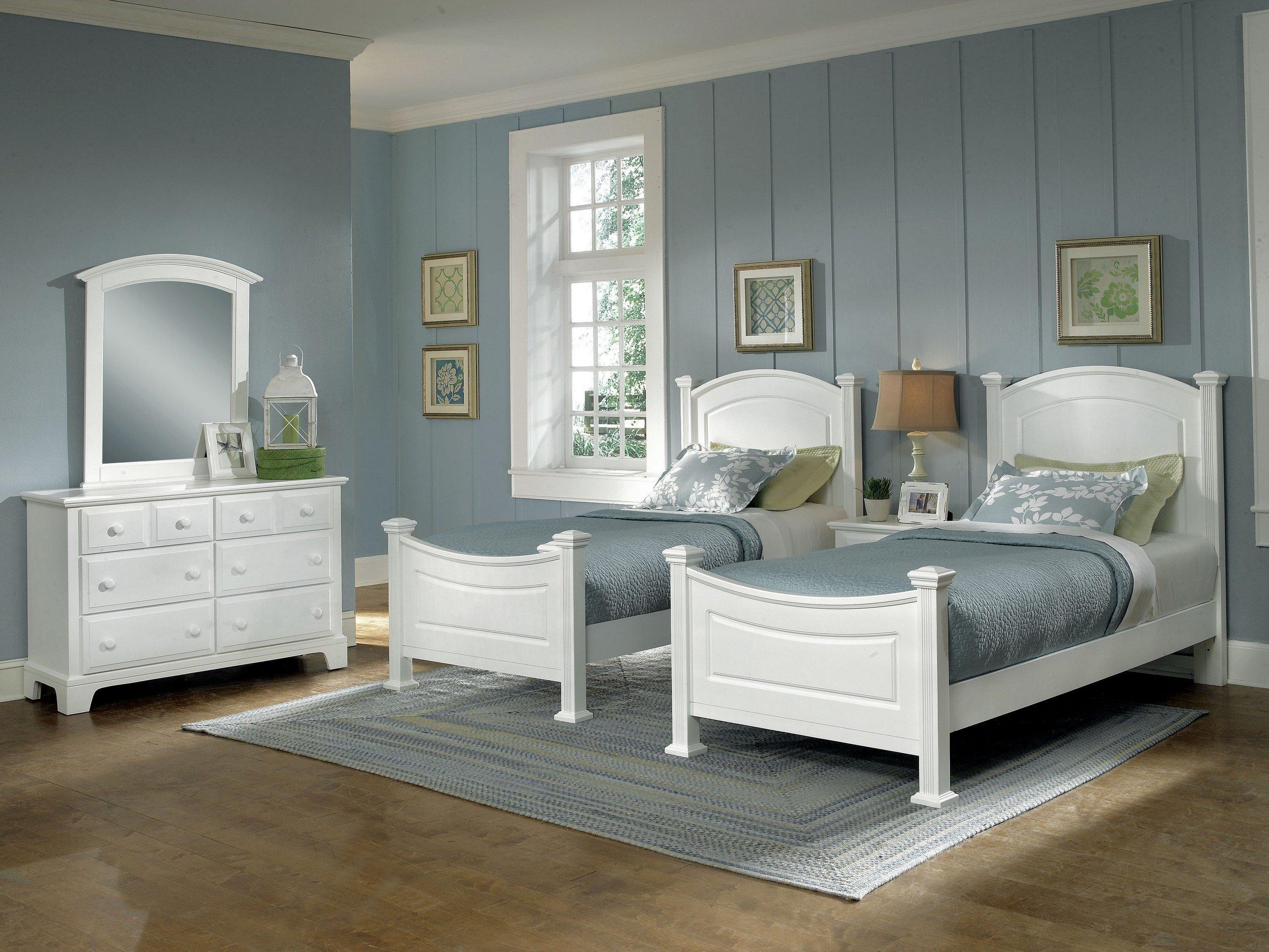 Vaughan Bassett Hamilton Franklin Twin Panel Bed Belfort Furniture Panel Beds